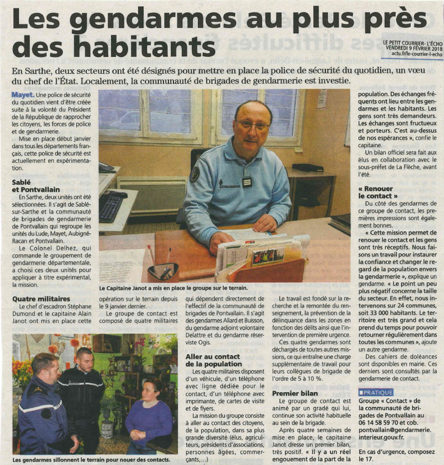 info gendarmerie
