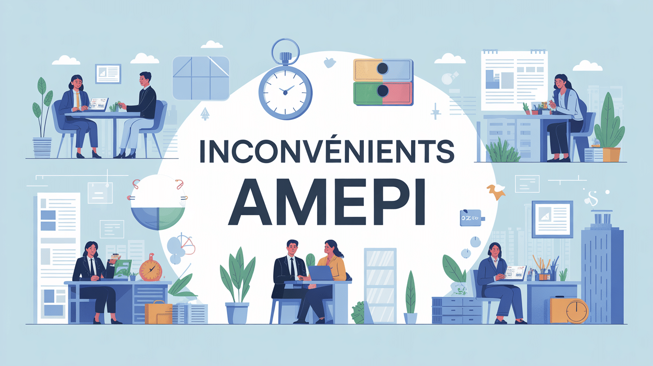 amepi inconvénient pour agences immobilières illustration organisation