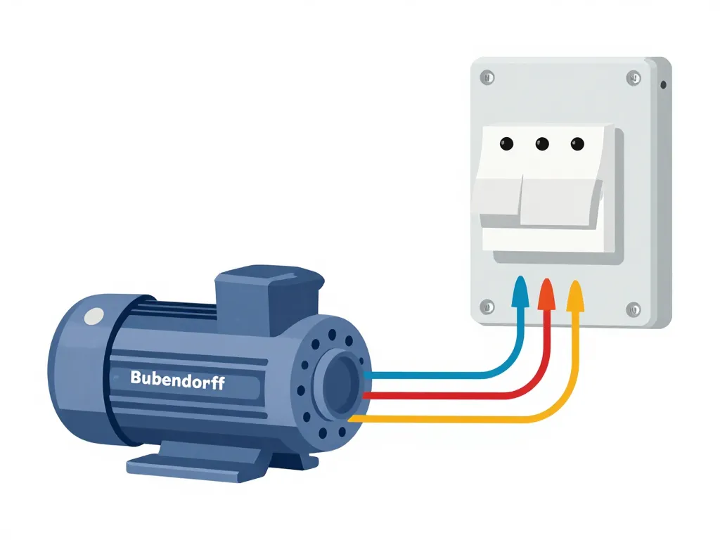 branchement volet roulant bubendorff 4 fils moteur schéma câblage