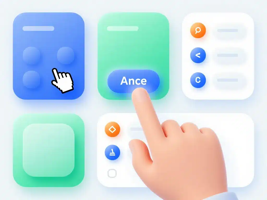 Exemple bouton bton interface utilisateur