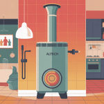illustration chauffe eau altech maison moderne