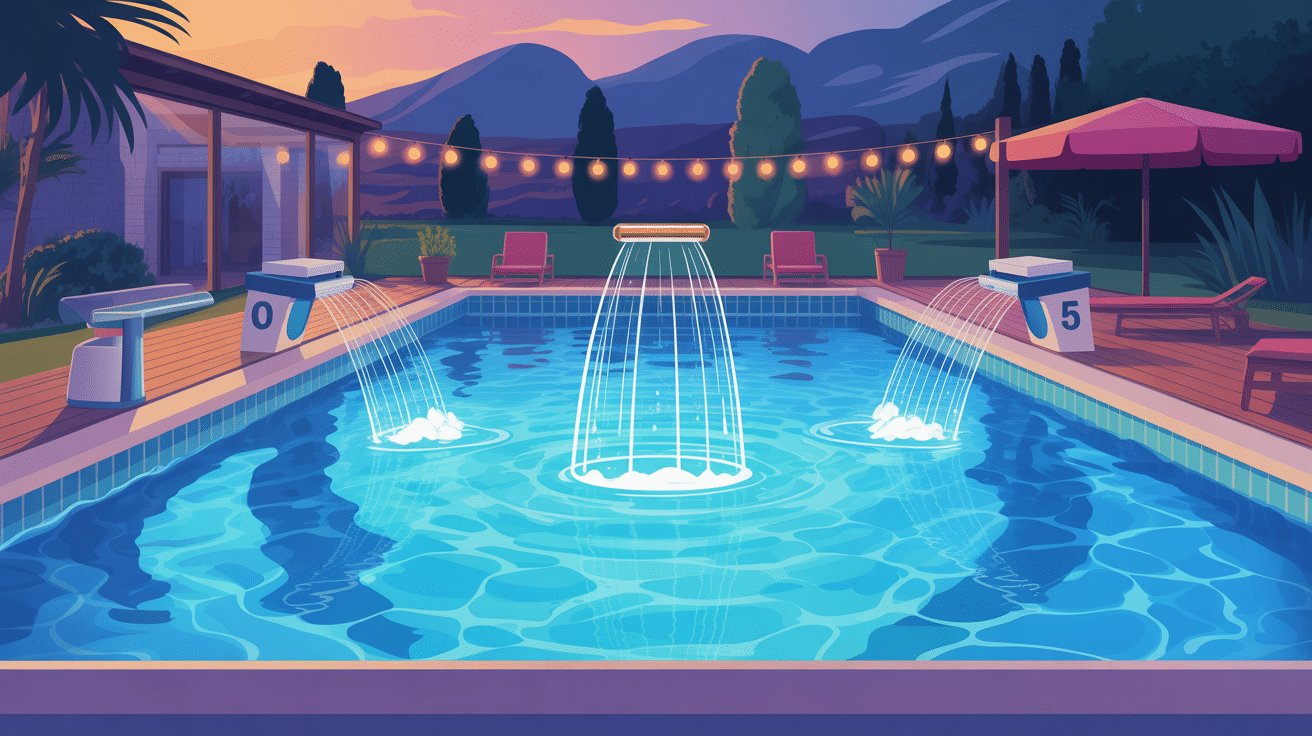 Illustration dose eau de javel pour piscine 50 m3 familiale