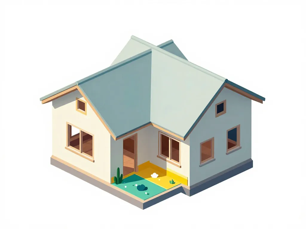 Maison Phenix 1970 amiante zones risque diagramme