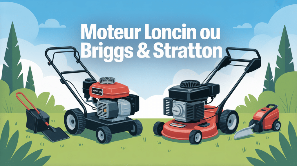 choix moteur loncin ou briggs et stratton pour jardin