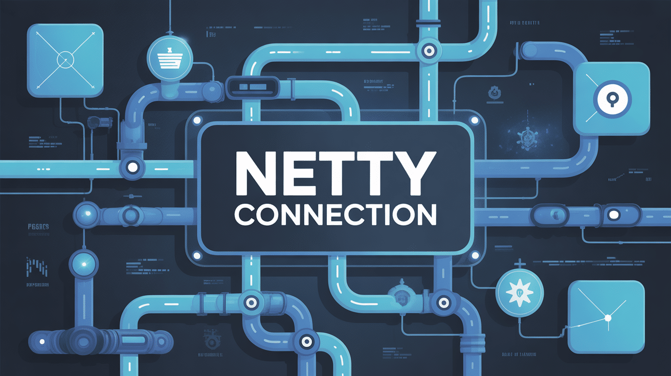 illustration netty connection gestion architecture sécurisée
