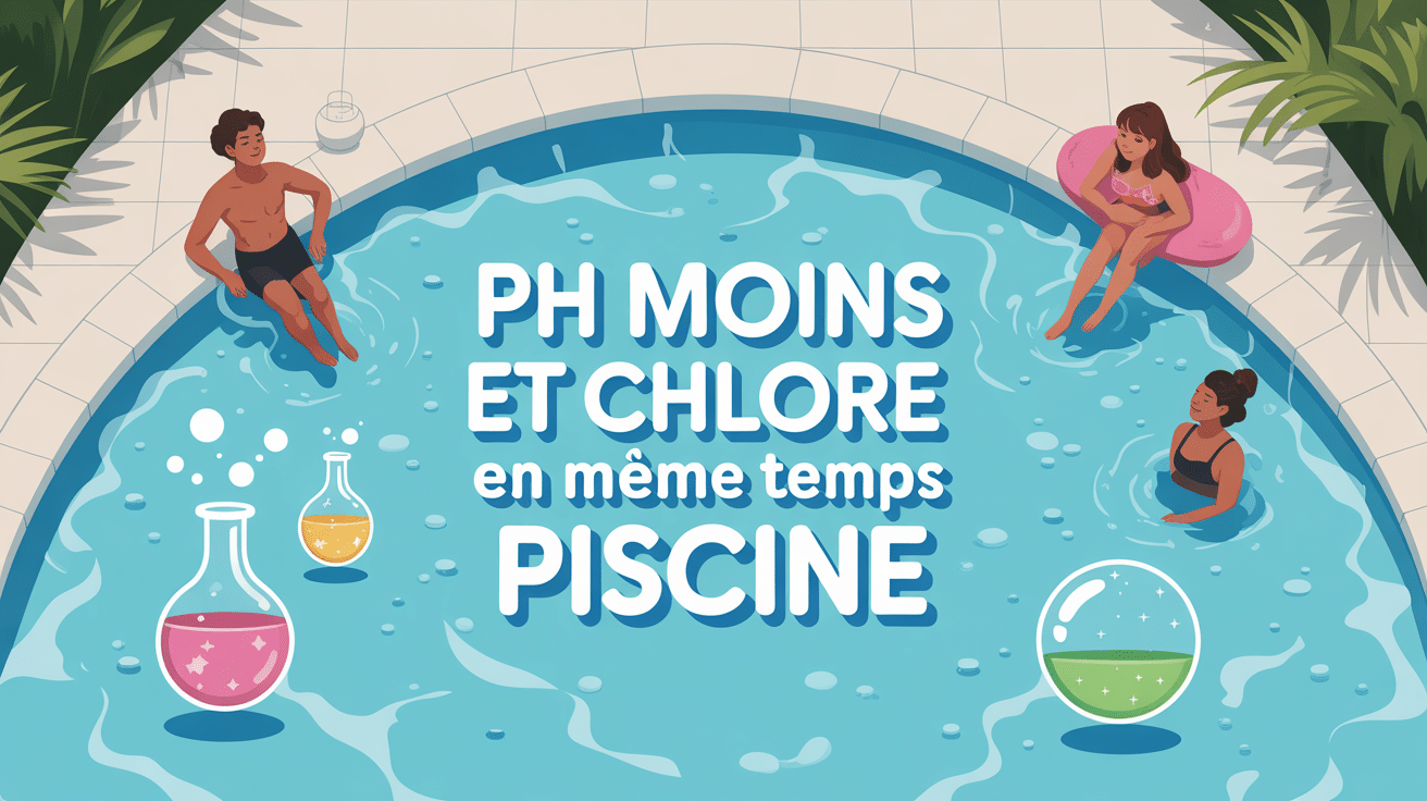 peut on mettre ph moins et chlore en même temps piscine image explicative