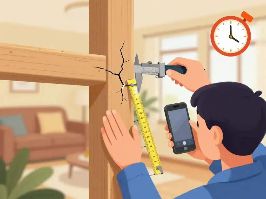 Diagnostic poutre fissurée danger à la maison