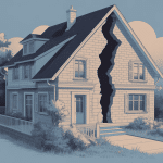 Illustration poutre fissurée danger sécurité maison