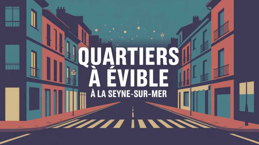 image quartier à éviter la seyne-sur-mer ambiance urbaine contrastée