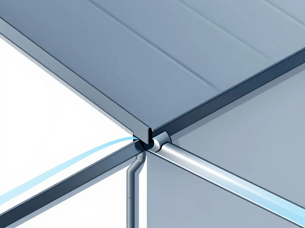 schéma solin mur barrière eau sur toiture