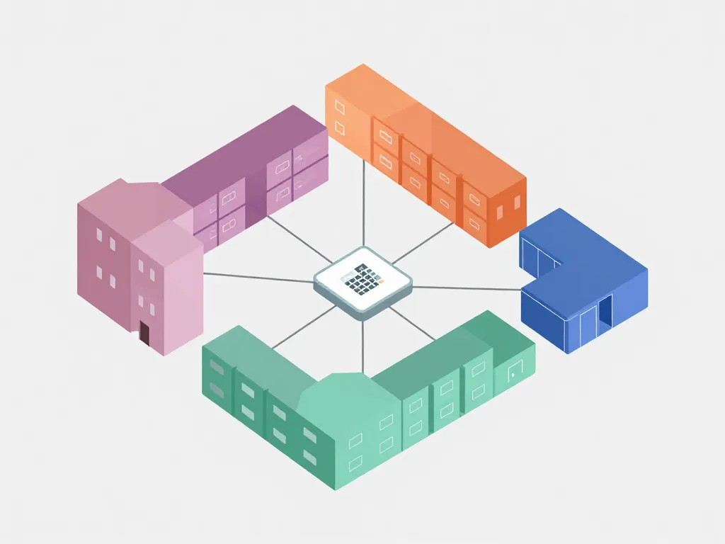 diagramme concept tableau calcul tantième copropriété