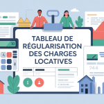 tableau régularisation charges locatives gratuit vue d’ensemble processus