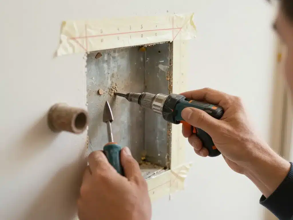 Percer mur maison Phénix, outils et perçage sécurisé