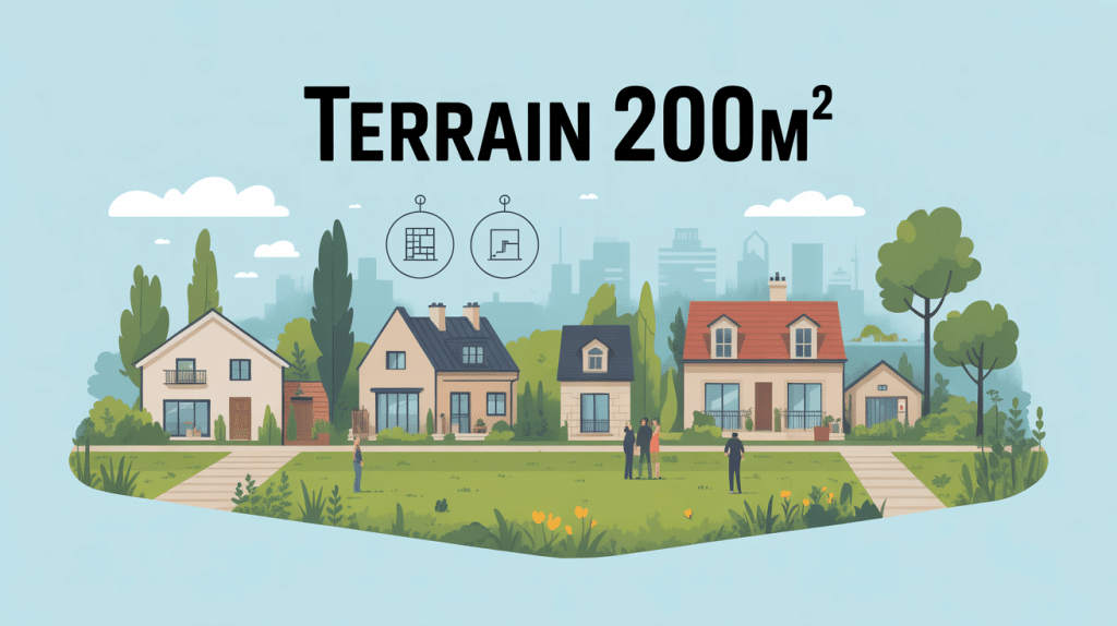 illustration terrain 200m2 usages potentiel