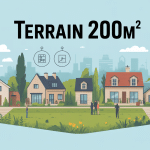 illustration terrain 200m2 usages potentiel