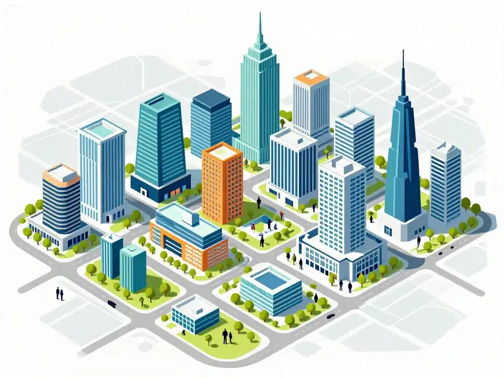 Panorama bureaux plan de campagne zones à privilégier