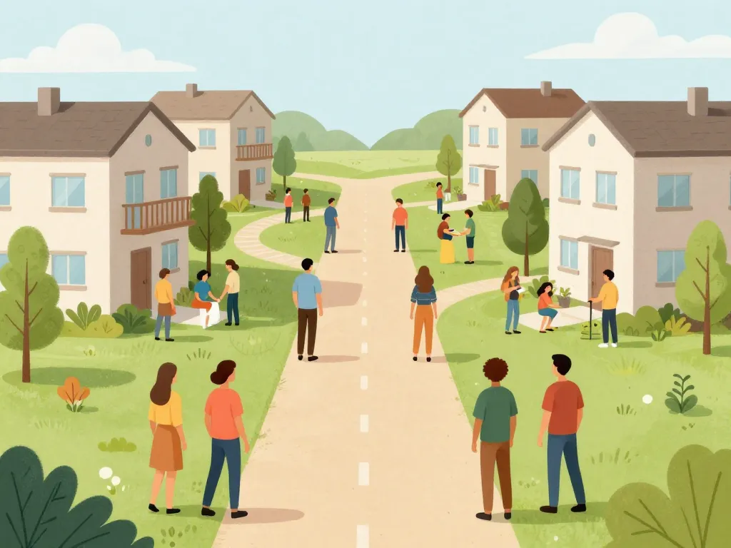 Entrer projet Cohabitat France illustration