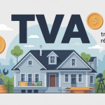 Illustration TVA, maison rénovation, choix taux 10 ou 20 travaux