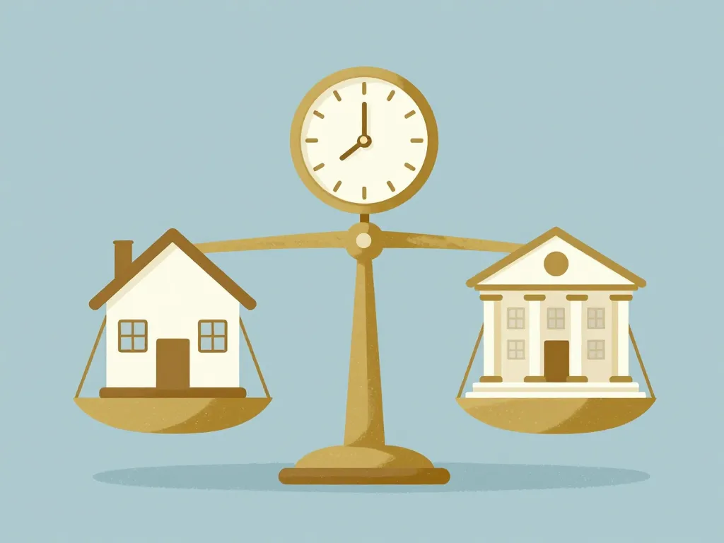 équilibre délai compromis vente et obtention prêt