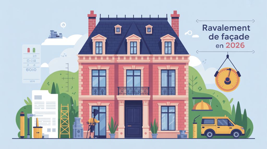 Illustration nouvelle loi ravalement de façade 2024 France