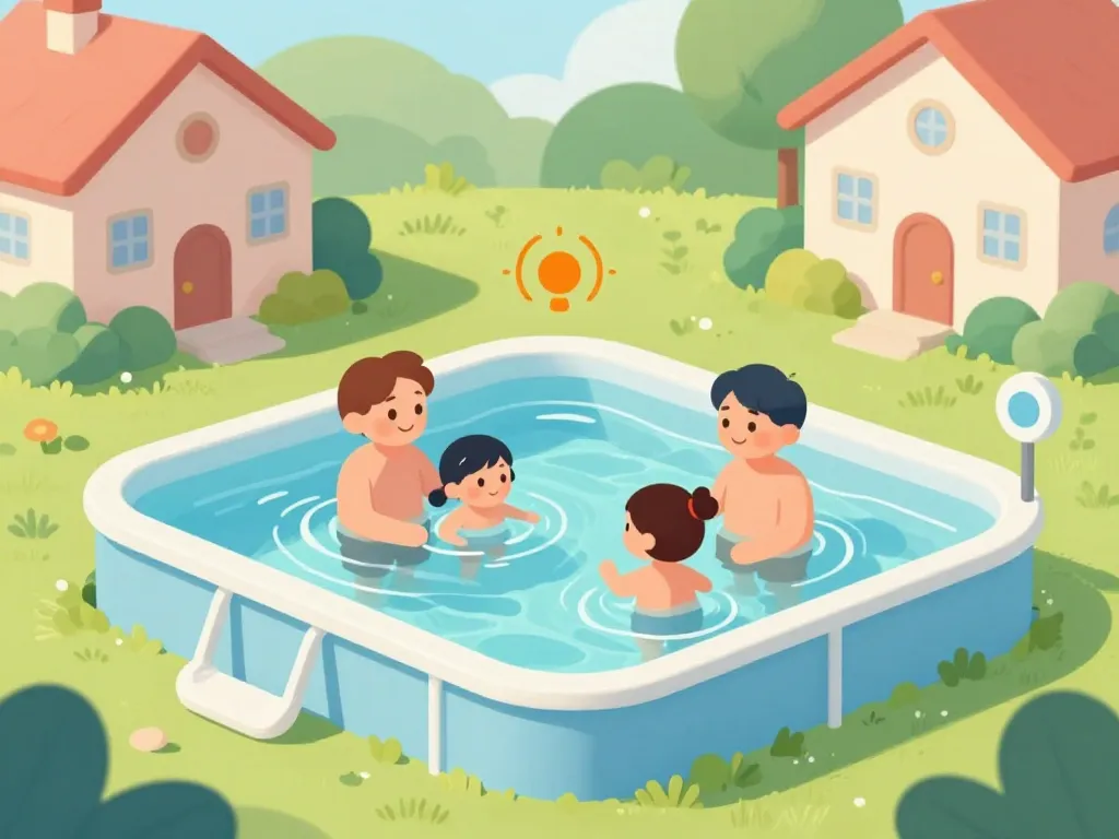 Illustration sécurité et voisinage pour piscine moins de 10m2 réglementation