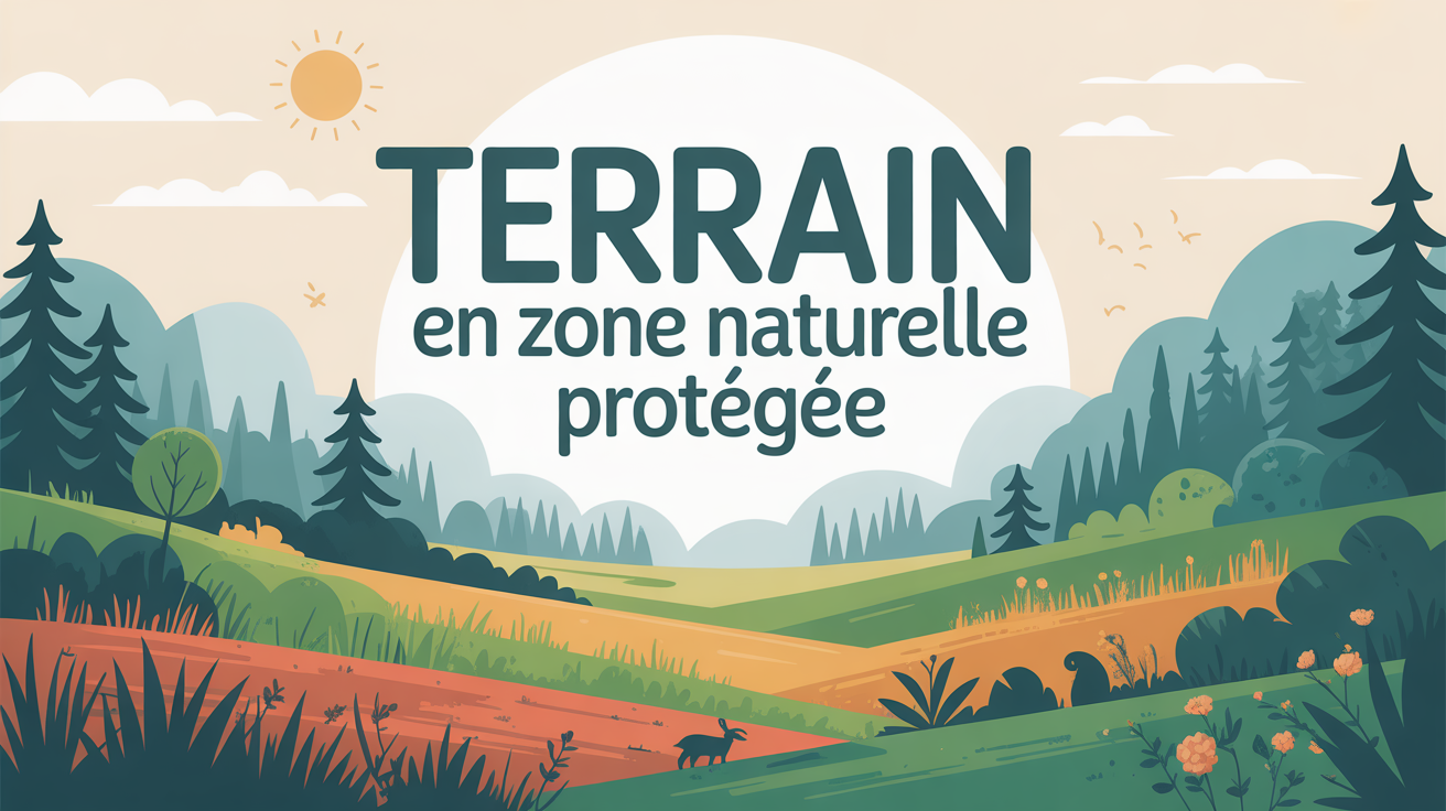 Que peut-on faire sur un terrain en zone naturelle protégée paysage protégé