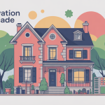 Solutions rénover ou embellir façade, maison rénovée moderne