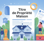 illustration titre de propriété maison sécurisation achat