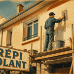 crepi isolant pose artisan facade