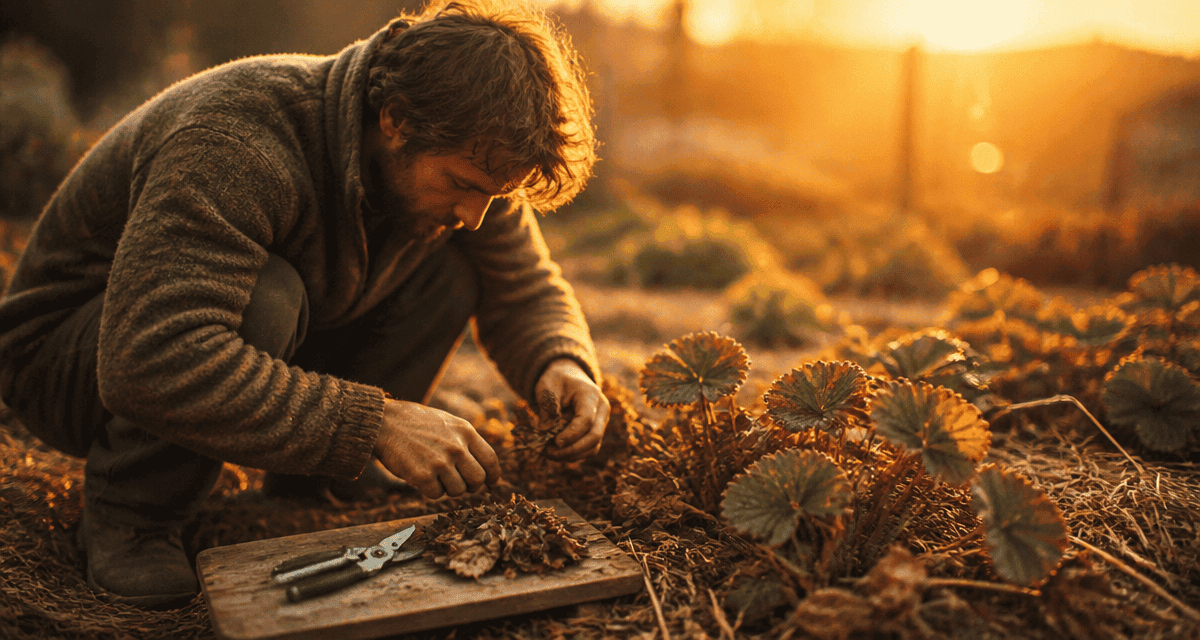 faut il couper les feuilles des fraisiers avant l'hiver jardinier