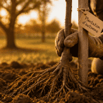 quand planter un arbre fruitier jeune arbre racines nues