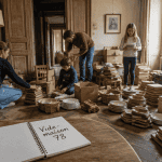 vide maison 78 salon encombré famille trie objets