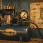 A quoi sert un compresseur d’air : compresseur, manomètre et soufflette