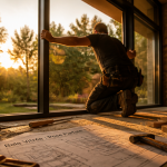 installation baie vitree artisan pose maison