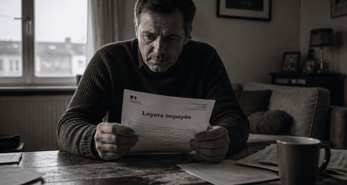 Non paiement des loyers propriétaire consulte courrier