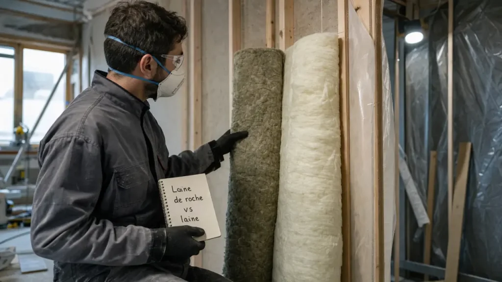 Laine de roche ou laine de verre : quel isolant choisir pour vos travaux ?