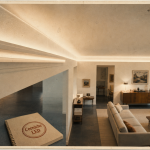 LED pour corniche avec ruban discret et lumière indirecte homogène