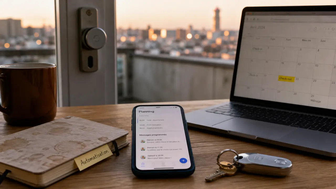 Automatiser location saisonnière : planning et messages programmés