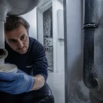 Event plomberie défaillant : odeurs et gargouillis sous siphon vidé