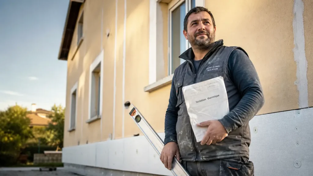 Isolation thermique extérieure à Saint-Jory : l’isolant compte, la pose décide du confort
