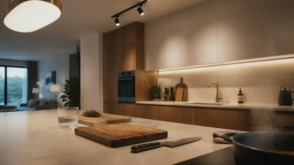 Suspension, spots ou plafonnier : quel luminaire cuisine choisir selon chaque zone ?