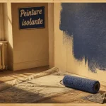 Peinture pour isolation thermique contre le mur froid