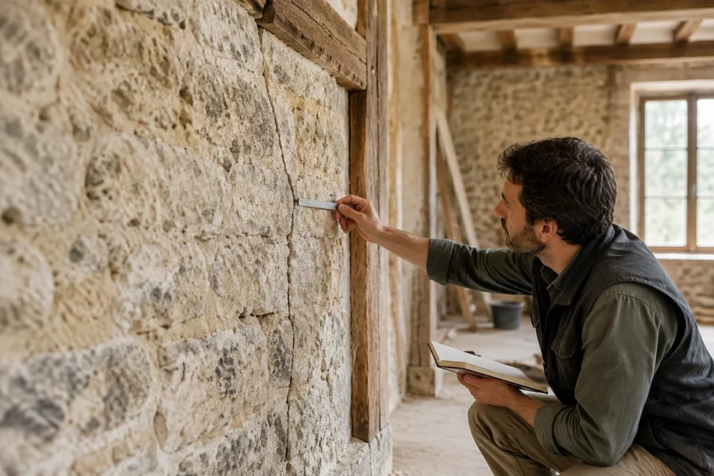 Choisir le bon artisan préserve les murs d’une maison ancienne, les vérifications à mener