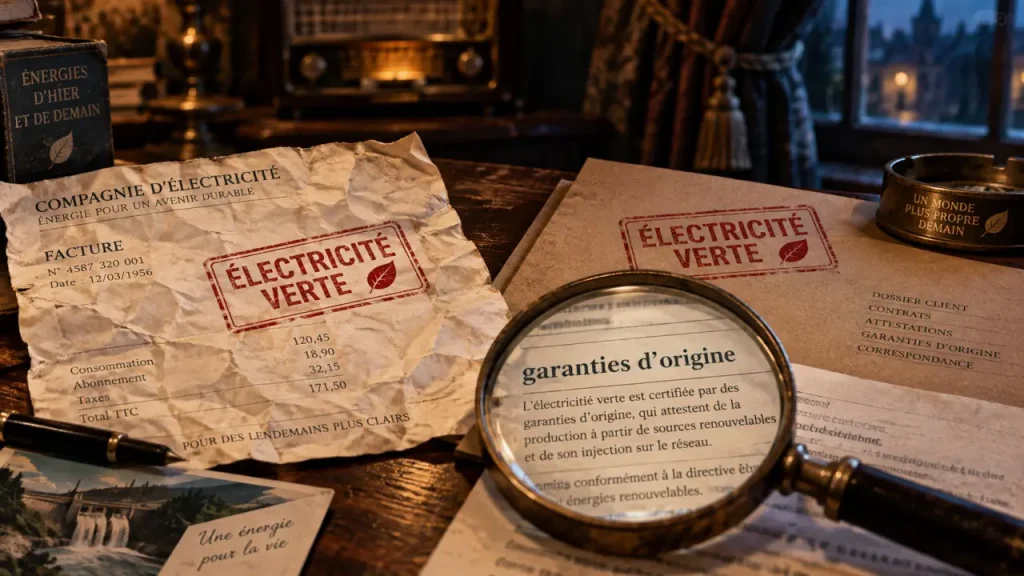 L’électricité verte repose sur un contrat, pas sur des électrons dédiés