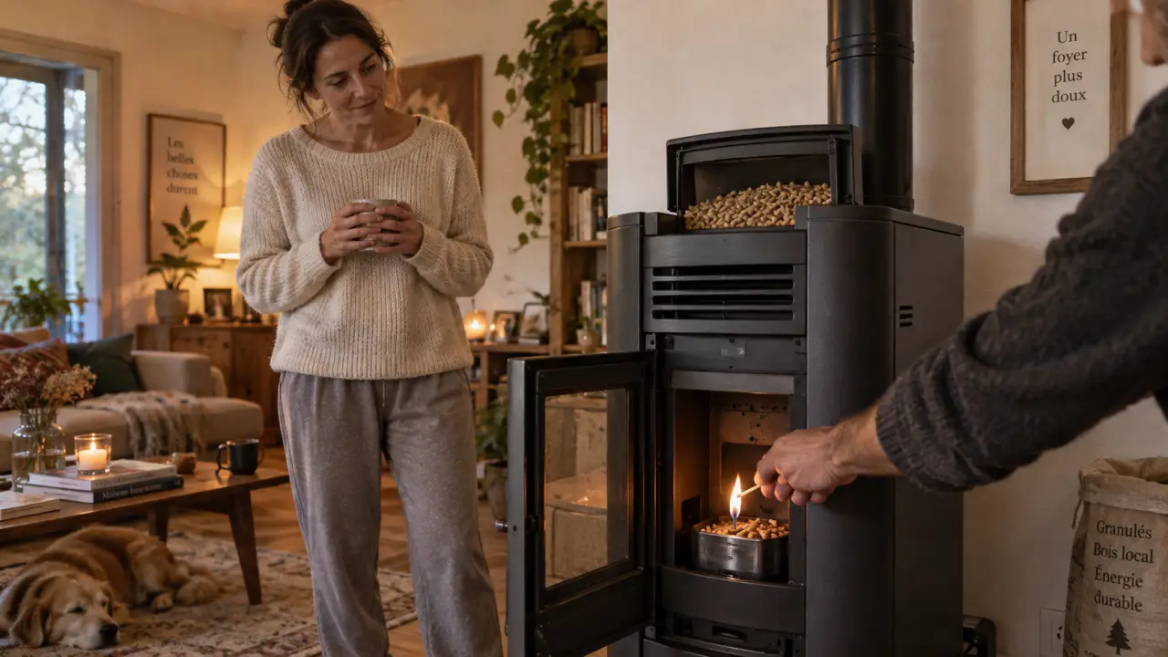 Poêle à granulés sans électricité : autonomie réelle et conduit de fumée