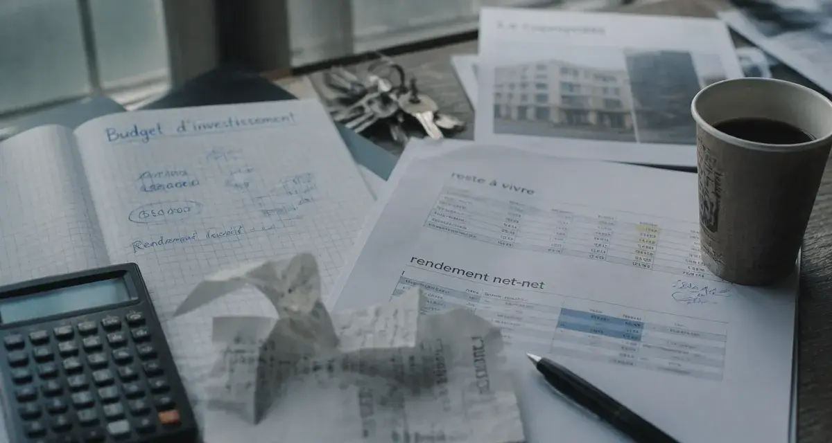 Premier investissement immobilier : T2 bien placé pour un rendement net
