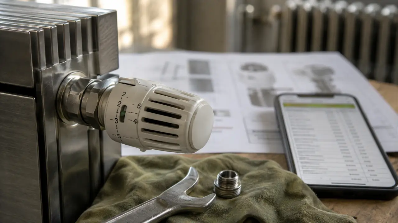 Thermostat radiateur chauffage central sur radiateur : compatibilité