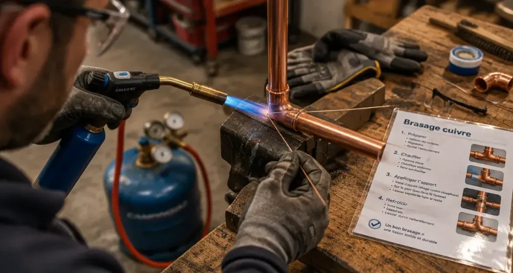 Le chalumeau de plomberie se choisit selon le gaz, la buse et le chantier